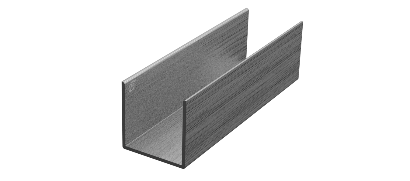 алюминиевый п-профиль размера 30x30x1.5